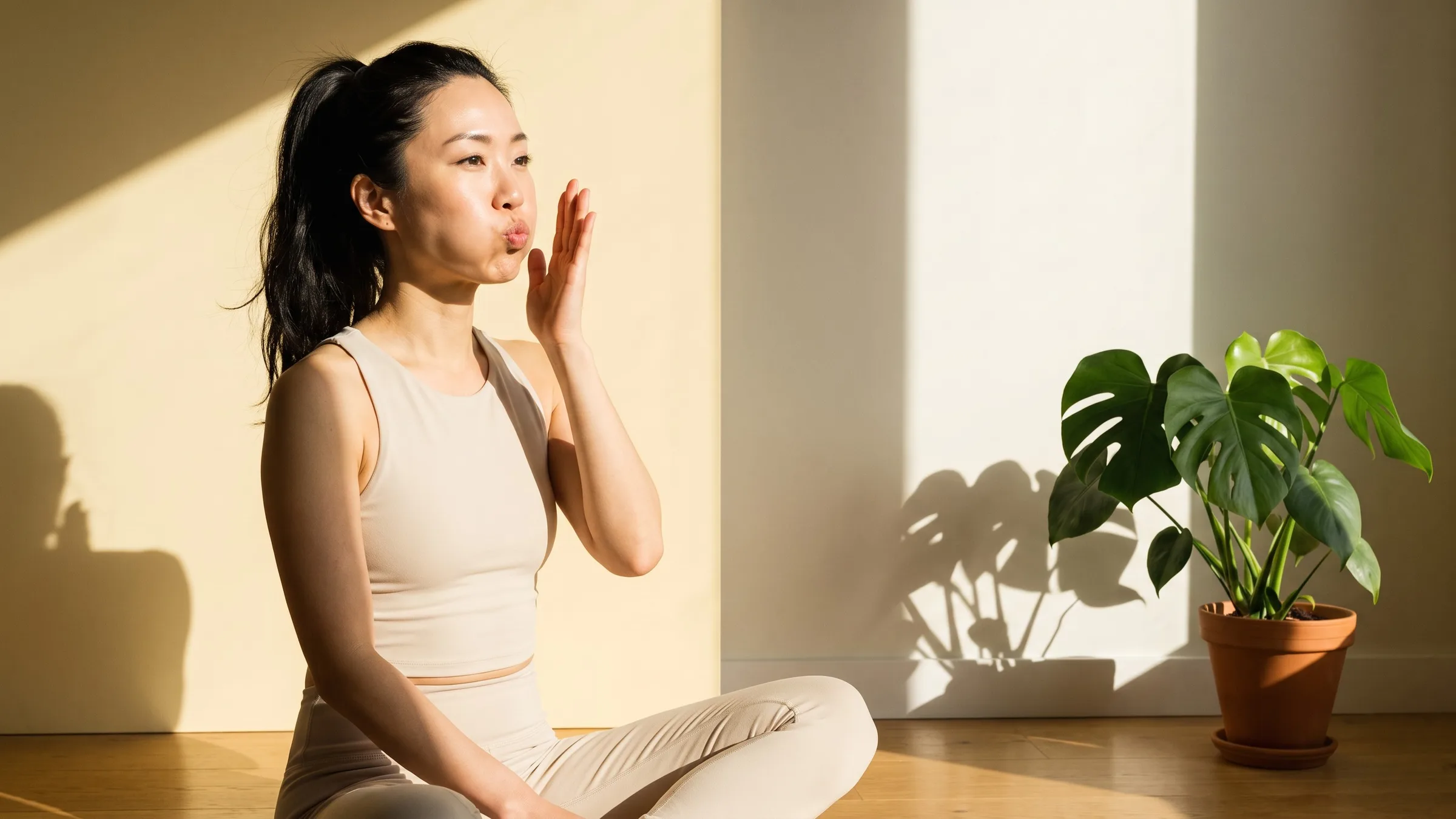 Why facial exercises do not resolve sagging, a matter of the anchor points rather than the muscles